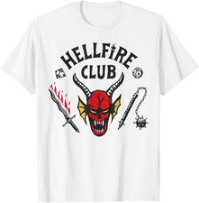 Stranger Things 4 Hellfire Club Logo T-Shirt