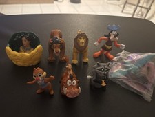 Vintage Disney Fast Food Toy Lot 90s McDonalds Burger King Lion King Pocahontas