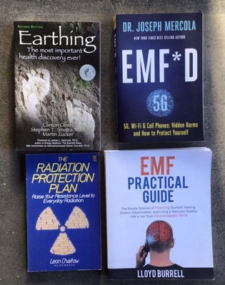 Books on EMF Radiation Protection & Earthing