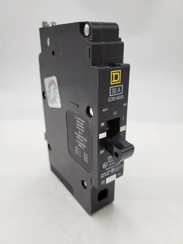 Square D EDB14030 Circuit Breaker 30A 1P 277V EDB
