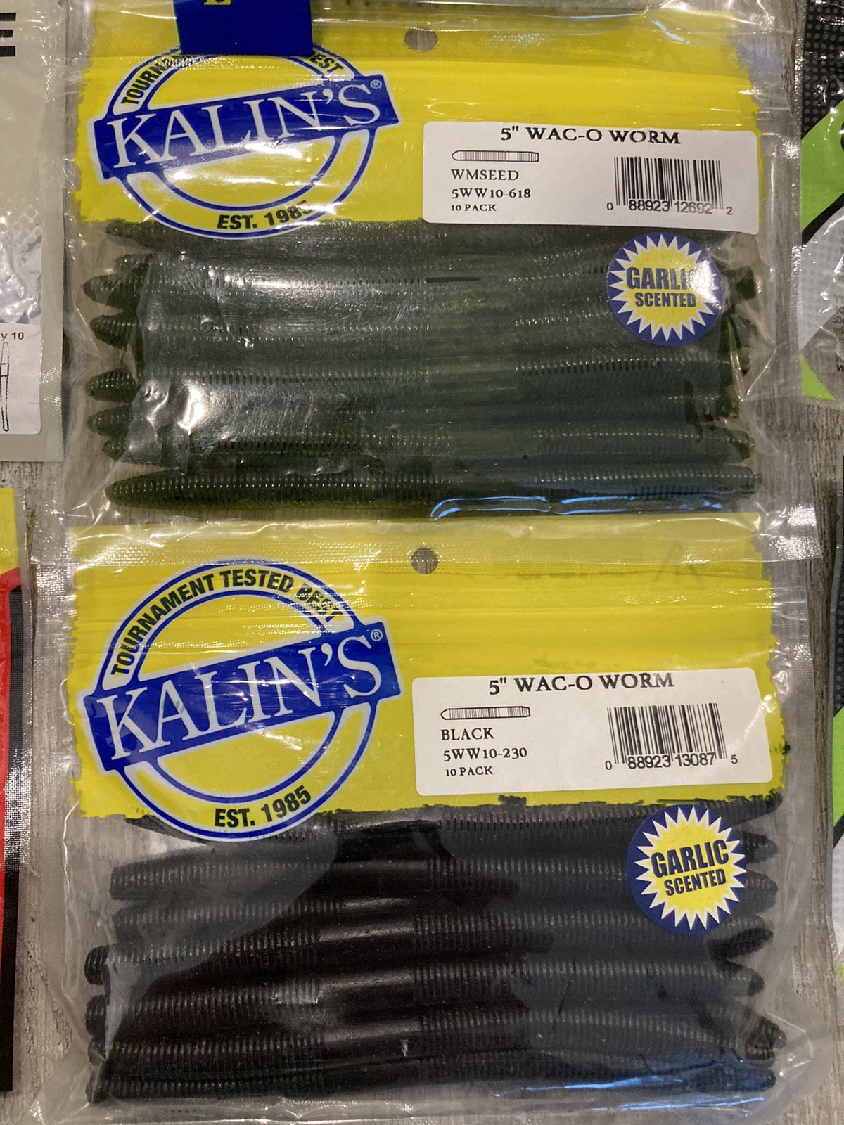 Lot of 48 Sealed Packs Mixed Soft Plastics - Kalin’s - PowerBait Mister Twister - Image 7