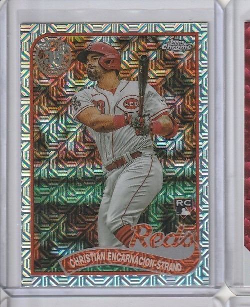2024 Topps Chrome Christian Encarnacion-Strand Silver Pack 1989 T89C-88 Reds RC