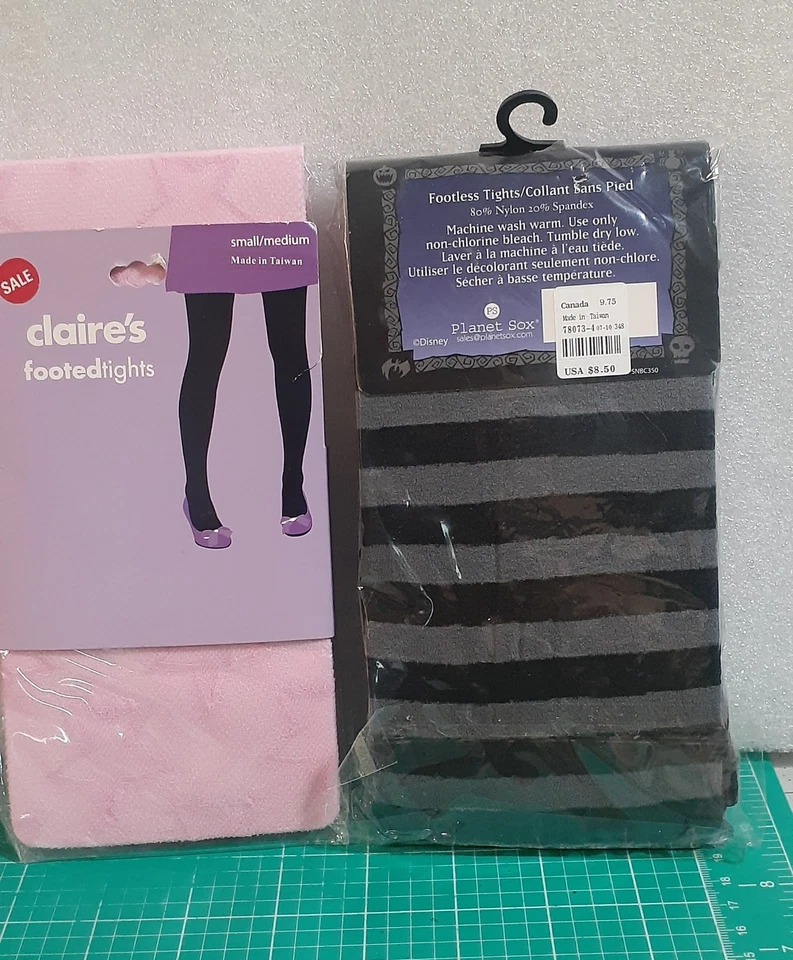 Medias sin pies Pesadilla antes de Navidad Jack Skellington S/M Niñas Foto 4 de 4