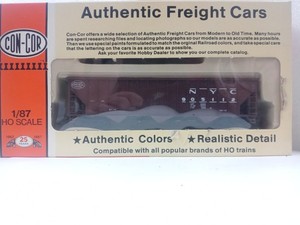 CON-COR #009364 HO 100 TON 15 PANEL NEW YORK CENTRAL  #905112 USED, KADEE,  LOAD