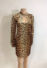 Urban Outfitters Velvet Leopard Mini Cutout Print Womens 4