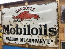Gargoyle Mobiloils Vintage Sign