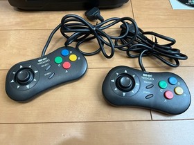 SNK NEOGEO CD AES Console with 2 Games 0720