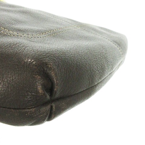 COACH Torba na ramię Crossbody Skóra Turn Lock Logo Charm Brązowy F19265 AO4 GY18 - Zdjęcie 4 z 9