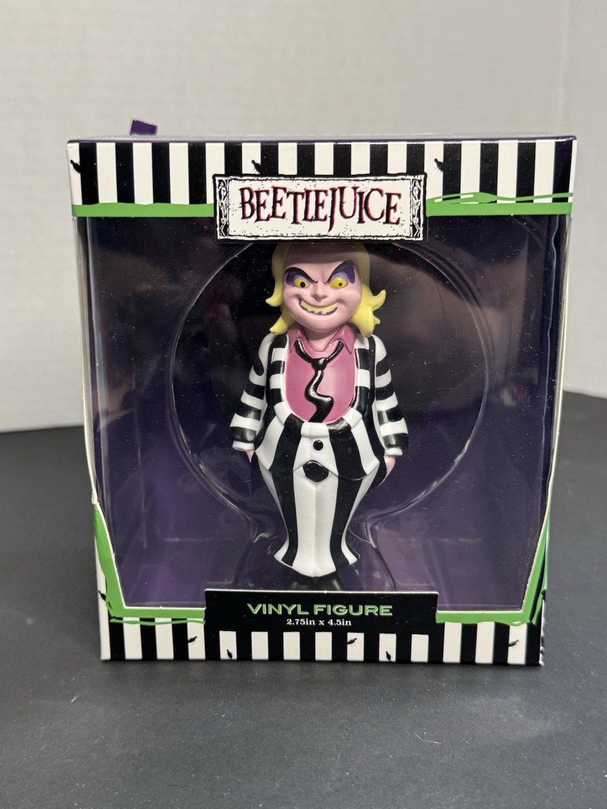 CULTUREFLY BEETLEJUICE 4.5-Inch Collectible Vinyl Figure New