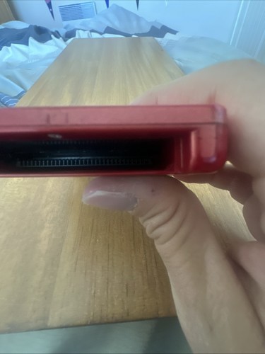 Nintendo Game Boy Advance SP AGS 001 Red Tested And Working No Charging Cable - Picture 12 of 19