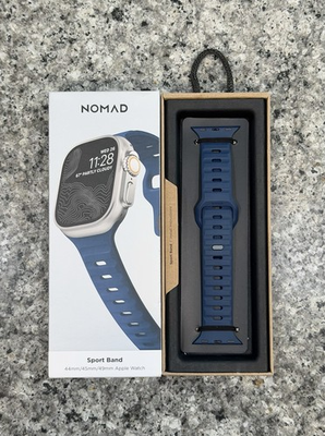 #ad #ad Apple Watch NOMAD Sport Band Atlantic Blue M L $25.00