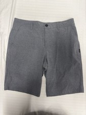 Oneill Hybrid Shorts Mens Size 34 Large Gray Pockets. Excellent
