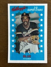 1982 kellogg's Xograph 3-D  superstars baseball cards, complete your set