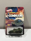 Vintage 1986 Hot Wheels Action Command Tank Gunner Olive Green Bad Pack HC4