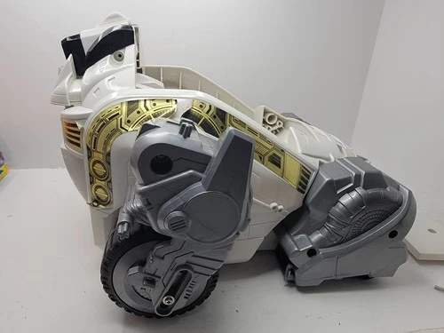 Vintage 1998 Power Rangers Space Silver Titanus Carrier Zord Bandai INCOMPLETE