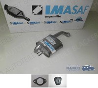 Imasaf ESD Auspuff Endtopf für Hyundai Matrix 1.6+1.8+1.5 Crdi 2001-2010+ZubehöR