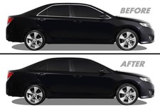 Chrome Delete Blackout Overlay For 2012-14 Toyota Camry Window Trim