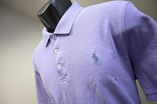 Polo Ralph Lauren Golf Polo Classic Fit Stretch Purple Short Sleeve Mens Large