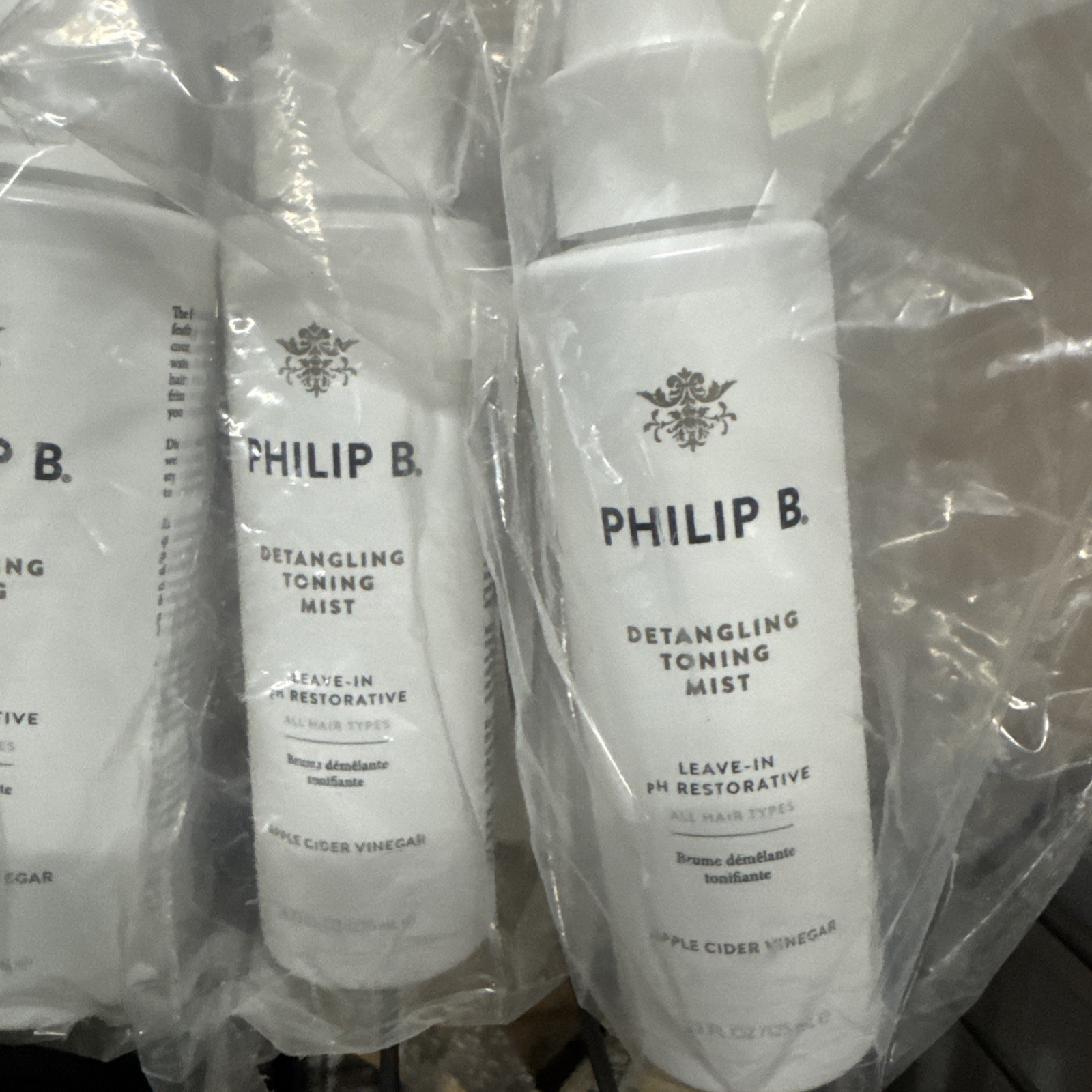 Pack 6 Philip B pH Restorative Detangling Toning Mist 4.23 oz