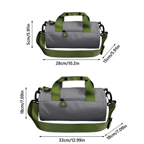Oxford Schulter-Crossbody-Taschen Reise-Sport-Organizer - Picture 3 of 14