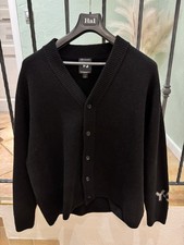 Adidas Y-3 Cardigan Schwarz mit Motiv in Grö...
