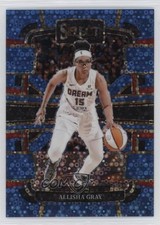 2024 Panini Select WNBA Concourse Light Blue Disco Prizm /125 Allisha Gray 09j5