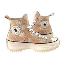 Converse Run Star Hike Platform High Sneaker Summer Spirit Sesame Size M8 / W9.5