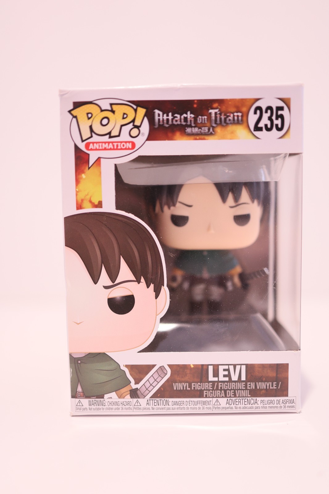 En Oferta Funko Pop! Animation: Attack On Titan - Levi #235