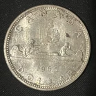 1965 Canada Canadian Dollar 80% Silver - Beautiful!