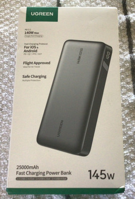 Ugreen 145w 25000mAh Fast Charging Power Bank Portable Charger Sealed
