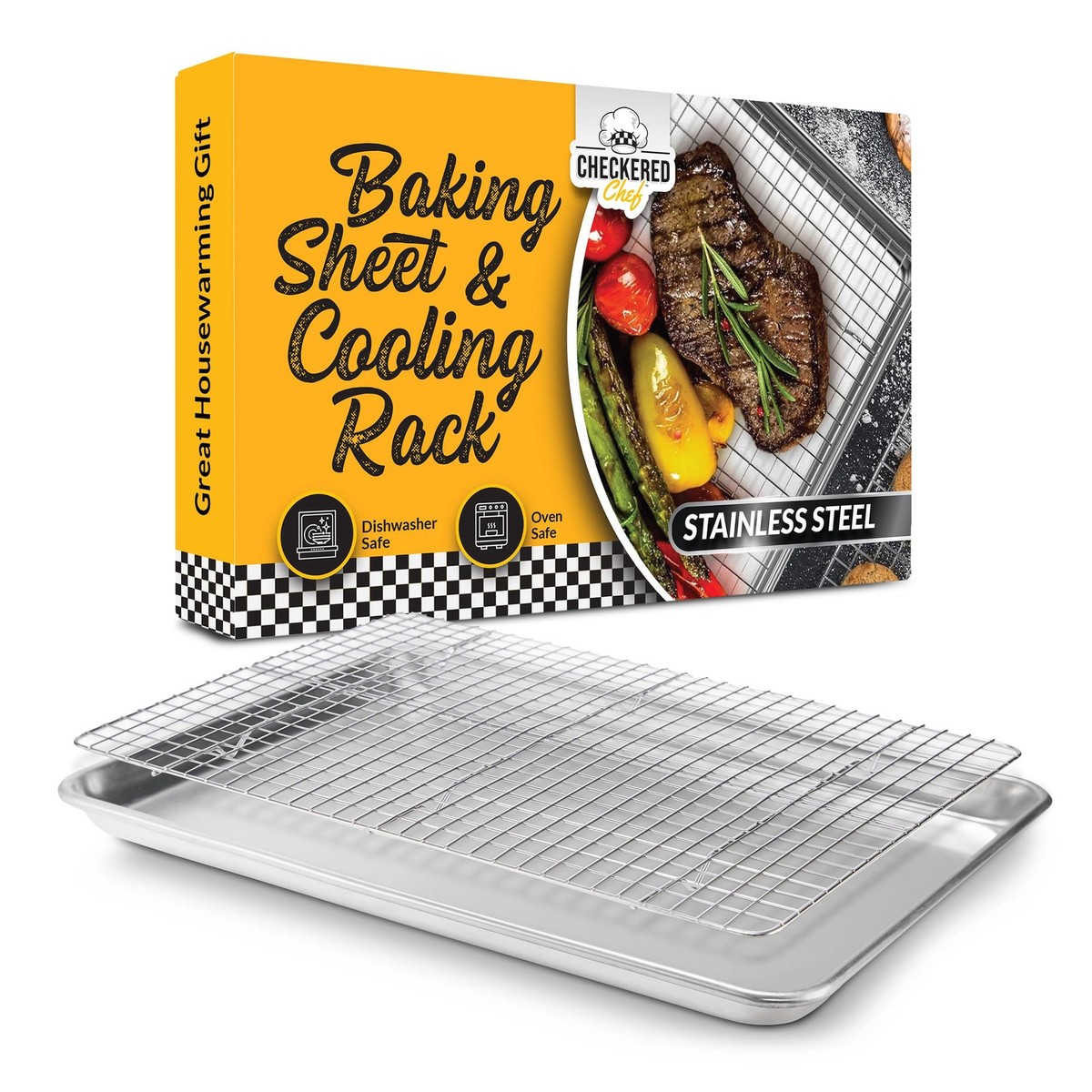 Bakeware Cooling Rack Baking Sheet USA Pan Bakeware Nonstick Half