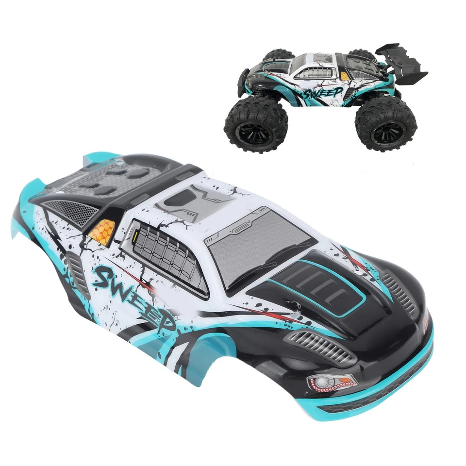 ˜RC Car Body Shell PVC Spare Parts High Car Body Shell Frame For 1/16 RC Car ZO - Image 4 of 4