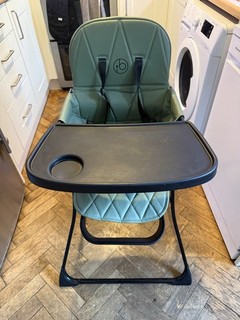 Ickle Bubba Flip Magic Fold High Chair SAGE Green Dorking Collection