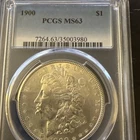 1900 $1 Morgan Silver Dollar MS63 PCGS