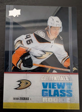2021-22 Credentials VG-14 Trevor Zegras View From The Glass Acetate