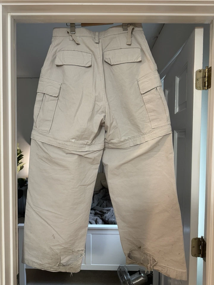 BALENCIAGA 工装裤 米色 44(约 S) 2200583476034 保修 & 延长技术支持 — 第 2/4 张图片