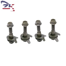 14MM ADJUSTABLE CAM BOLTS KIT ( 4 Bolts) FRONT LEFT & RIGHT CAMBER ALIGNMENT New