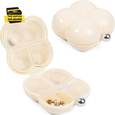 Mini Travel Jewelry Case Small Jewelry Box Clear Jewelry Organizer Storage Case