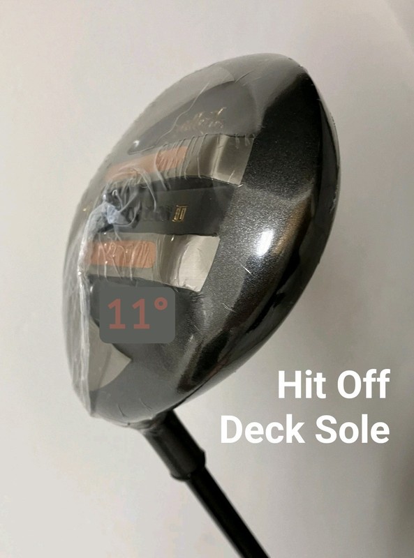 11° Mini Driver Seniors A Flex Graphite Shaft Jumbo Grip NEW Mens Left Handed LH