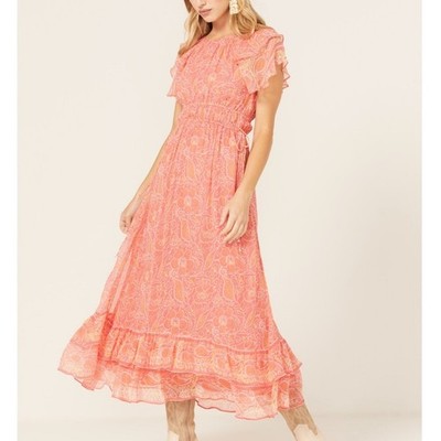 Cleobella Dress Womens Hannah Floral Maxi Size XS