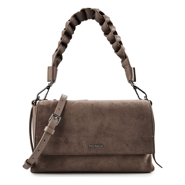 Coccinelle Boheme Schultertasche Leder 26Cm #COC-E1P6P120101 (Warm Ta-Warm Ta)-image