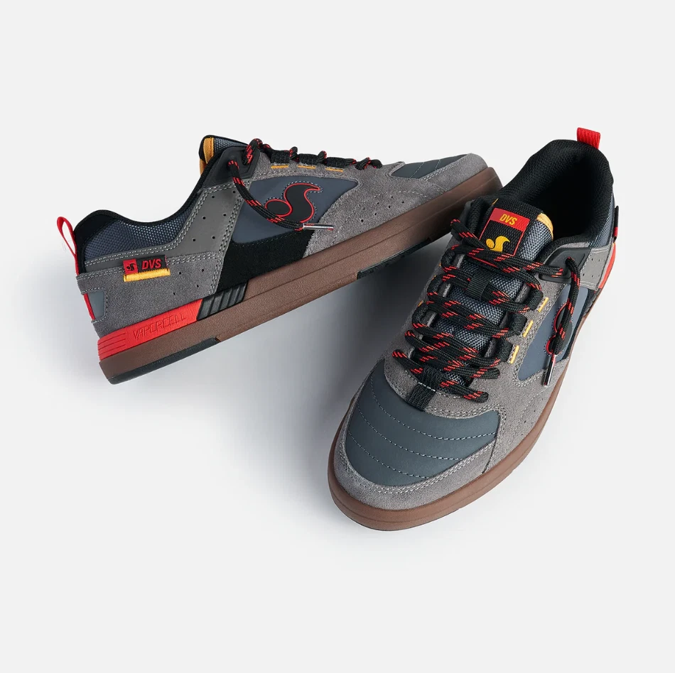DVS Sureshock Charcoal Black Suede Skateboarding Trainers Sneakers FREE EARBUDS
Opens in a new windo