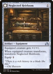 Neglected Heirloom // Ashmouth Blade (260) Shadows over Innistrad