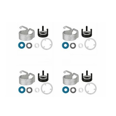 4X Fuel Injector O-ring Seals Repair Kit For VW Jetta GLI GTI AUDI A4 06H998907A