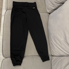 Adidas Slim Cleat Cut Baseball/Softball Pants  Size M Gathered Hem EUC