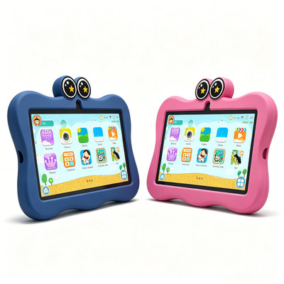 8GB+64GB Kids Tablet 7 Inch Android 13 GMS IPS Touchscreen Dual Camera 2200mAh