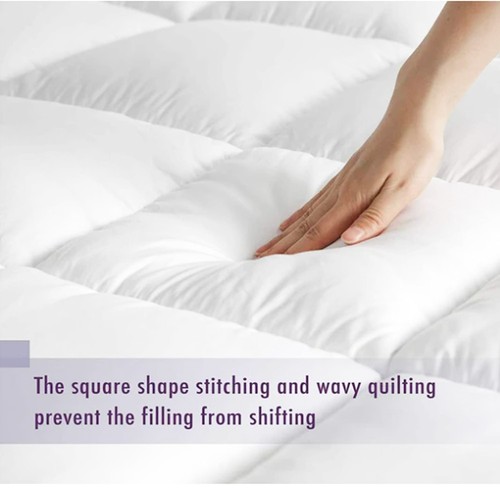 Hotel Quality Mattress Topper Thick Deep Toppers Single Double King 10cm/4Inch - Picture 54 of 87