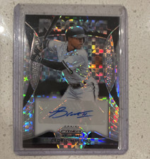 Panini 2019 Prizm Rookie Autographs Cedric Mullins #RA-CM Power Plaid Auto /75