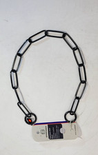 Herm Sprenger dog training collar made of black stainless steel. Length: 20 inch