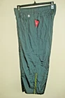 Ladies Danskin Now Capri Pants Size Large Gray / Yellow NEW